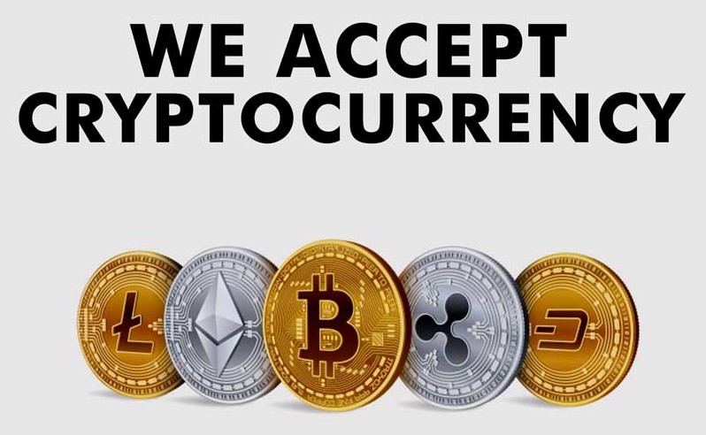 We Accept CryptoCurrency